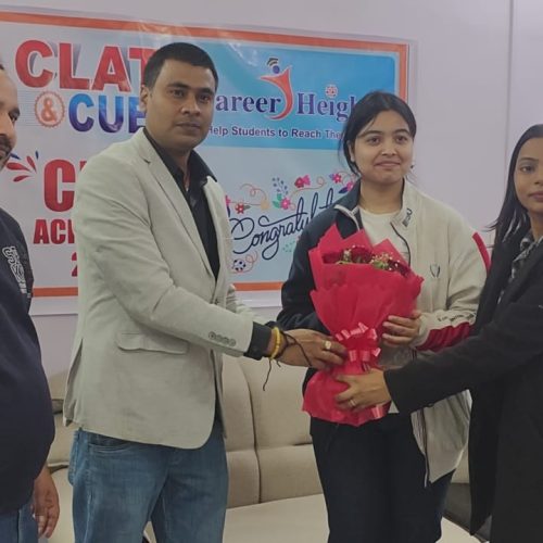CLAT CUET 2026 achievers from Career Heights Gaya coaching institute, Bihar